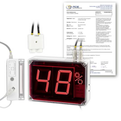 PCE Instruments PCE-G1A-ICA Digitalanzeige kalibriert (ISO) von PCE Instruments