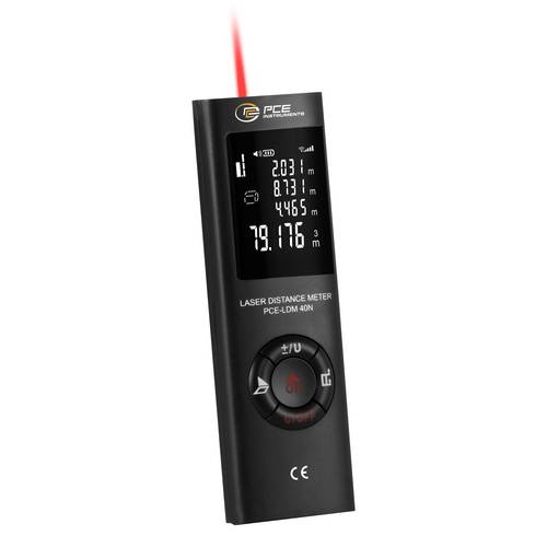 PCE Instruments PCE-LDM 40N Laser-Entfernungsmesser Li-Ionen Akku 40m PCE Instruments PCE-LDM 40N Laser-Entfernungsmesser Li-Ionen Akku 40m von PCE Instruments