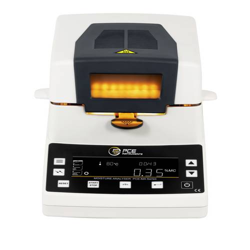 PCE Instruments PCE-MA 200 Feuchtebestimmer MB 0..100% |+40.. +199°C |200g |Heizzeit 1-199 Min. |Ablesbarkeit 0,01% PCE Instruments PCE-MA 200 Feuchtebestimmer MB 0..100% |+40.. +199°C |200g |Heizzeit 1-199 Min. |Ablesbarkeit 0,01% von PCE Instruments