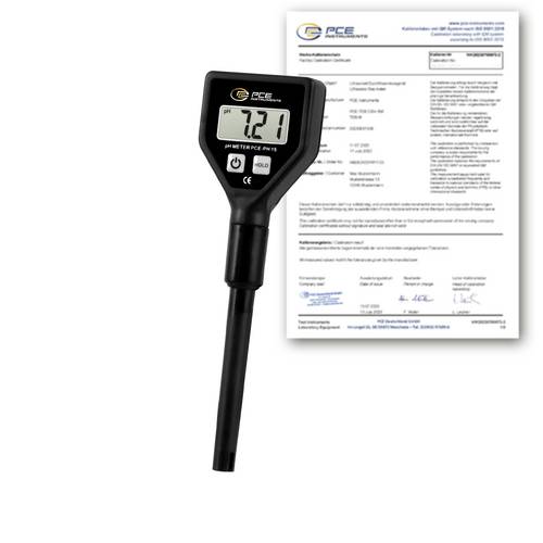 PCE Instruments PCE-PH 15-ICA pH-Messgerät kalibriert (ISO) pH-Wert von PCE Instruments