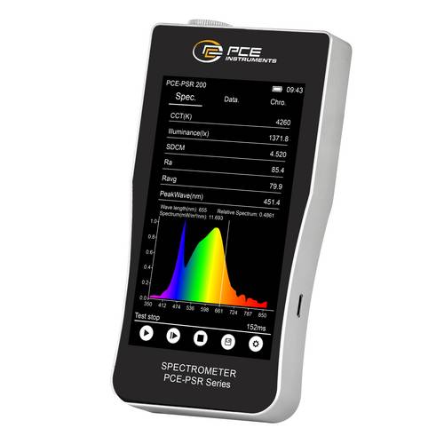 PCE Instruments PCE-PSR 200 PCE-PSR 200 Chromameter 5 - 200000 lx PCE Instruments PCE-PSR 200 PCE-PSR 200 Chromameter 5 - 200000 lx von PCE Instruments