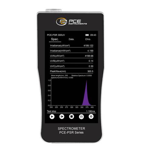 PCE Instruments PCE-PSR 300UV PCE-PSR 300UV Chromameter 0.001 - 5000 lx von PCE Instruments