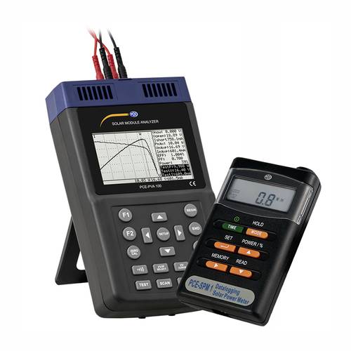 PCE Instruments PCE-PVA 100-SPM 1-KIT Photovoltaik-Messgeräte-Set 0 - 2000 W/m² PCE Instruments PCE-PVA 100-SPM 1-KIT Photovoltaik-Messgeräte-Set 0 - 2000 W/m² von PCE Instruments