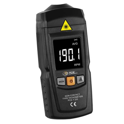 PCE Instruments PCE-T 220 Handtachometer optisch 99999 U/min (max) von PCE Instruments