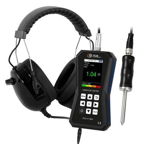 PCE Instruments PCE-VT 3850S Beschleunigungsmesser ±2% PCE Instruments PCE-VT 3850S Beschleunigungsmesser ±2% von PCE Instruments