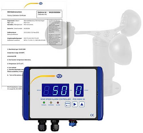 PCE Instruments PCE-WSAC 50-220 Anemometer von PCE Instruments
