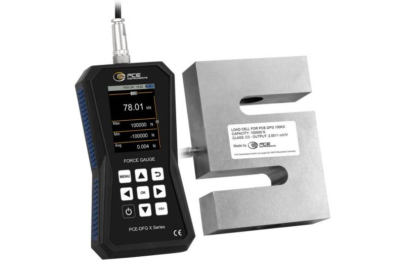 PCE Instruments Raumluft-Qualitätssensor PCE Instruments Kraftmessgerät PCE-DFG 100K X von PCE Instruments