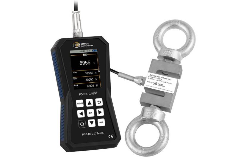 PCE Instruments Raumluft-Qualitätssensor PCE Instruments Kraftmessgerät PCE-DFG 10K X von PCE Instruments