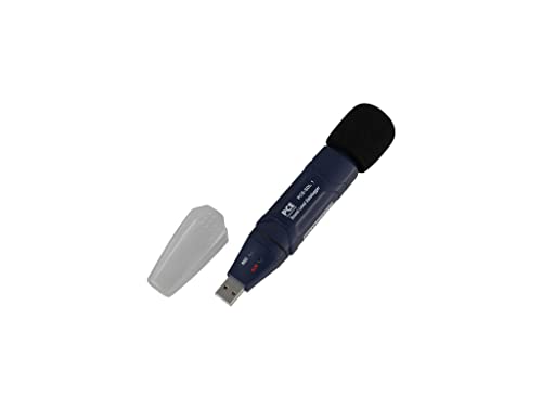 PCE Instruments Schallpegelmessgerät PCE-SDL 1 - Edelstahl, Sechskant, Blau von PCE Instruments