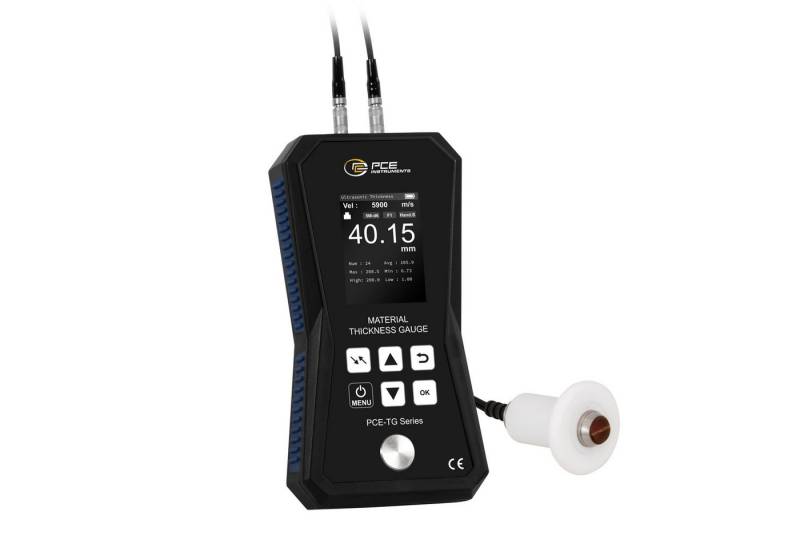 PCE Instruments Schichtdickenmessgerät Materialdickenmessgerät PCE-TG 150A HAT / Materialstärken bis 300 mm von PCE Instruments