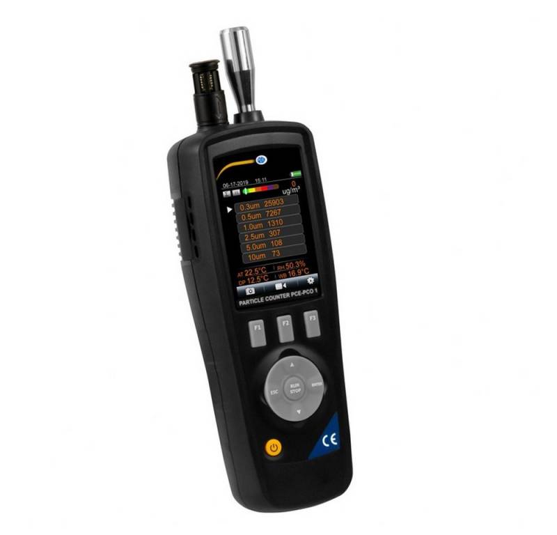 PCE Instruments Sensor Partikelzähler Staubmessgerät Temperatur und Feuchtigkeitsmessung von PCE Instruments