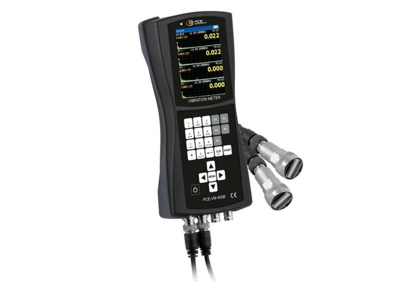 PCE Instruments Spannungsprüfer PCE Instruments 4-Kanal Vibrationsmessgerät PCE-VM 400B von PCE Instruments