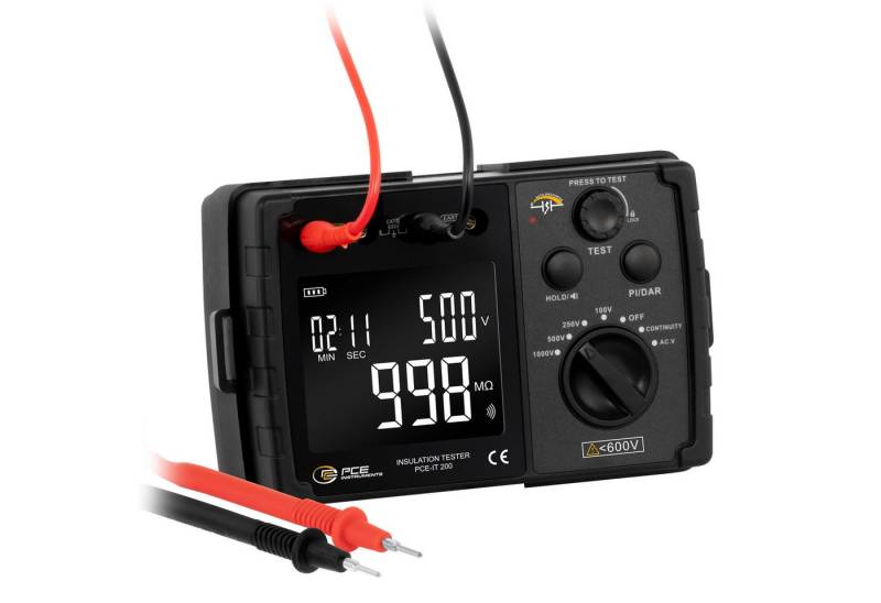 PCE Instruments Spannungsprüfer PCE Instruments Isolationstester PCE-IT 200 von PCE Instruments