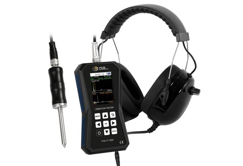 PCE Instruments Spannungsprüfer PCE Instruments Schwingungsmessgerät PCE-VT 3950S von PCE Instruments