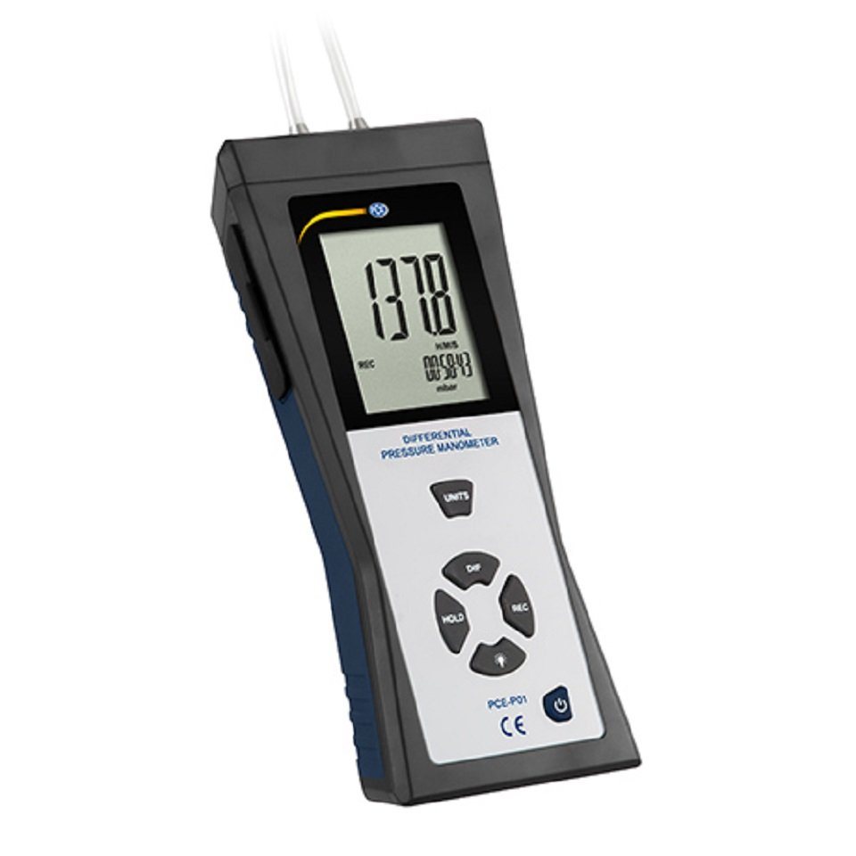 PCE Instruments Spannungsprüfer PCE Manometer PCE-P01 Differenzmanometer -140 - +140 mBar von PCE Instruments