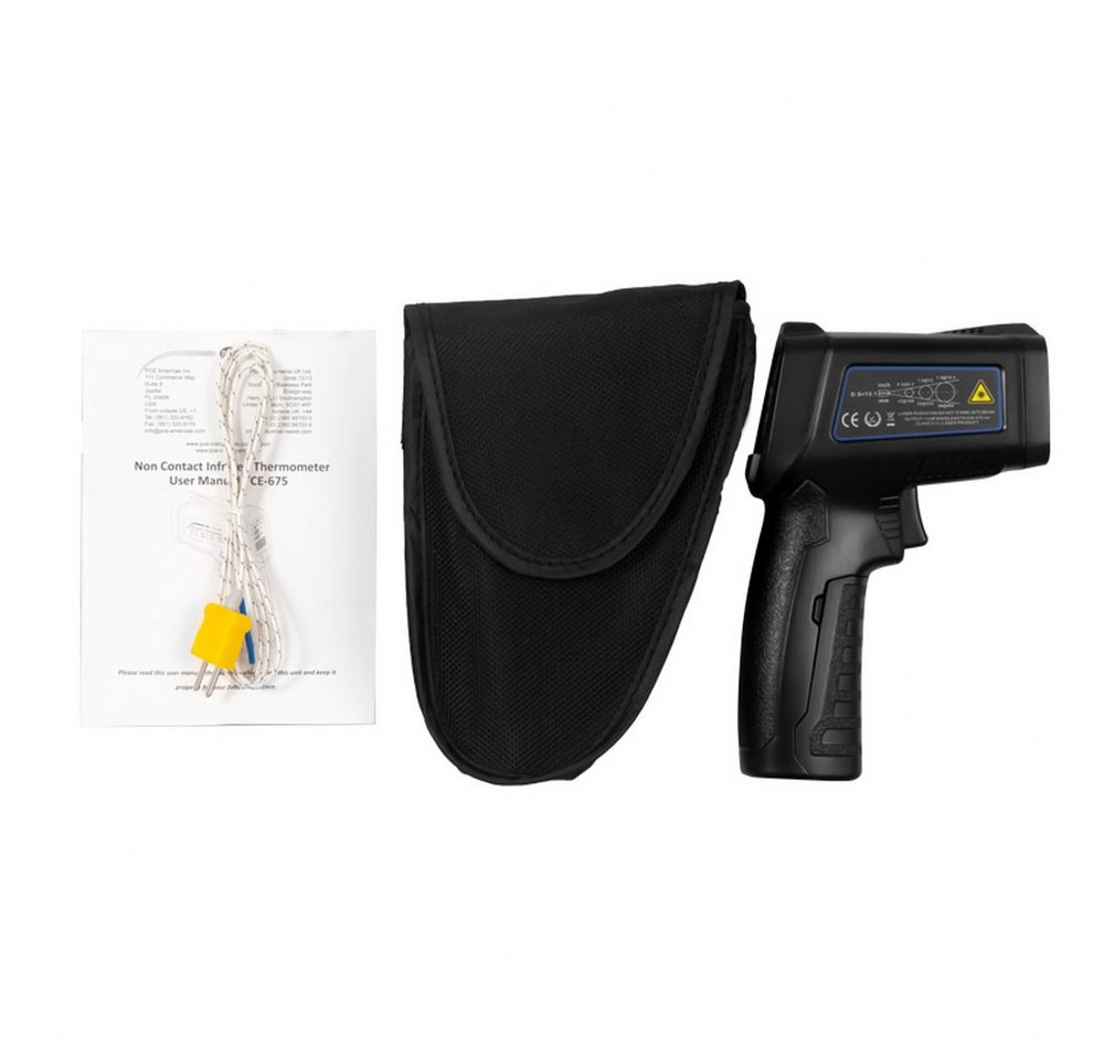 PCE Instruments Thermodetektor Digitalthermometer PCE-675 inkl. Typ-K von PCE Instruments