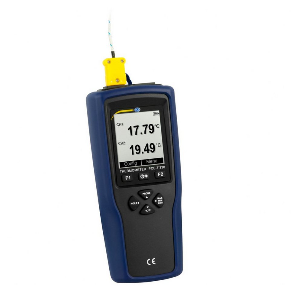 PCE Instruments Thermodetektor Digitalthermometer PCE-T 330 von PCE Instruments