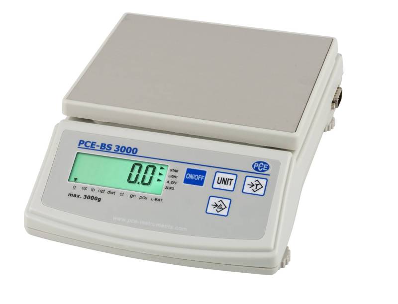 B-Ware Pce Instruments Zähl Tischwaage Waage Pce Bs 3000 Bis 3000 G Fläche 160x135 Mm B-Ware Pce Instruments Zähl Tischwaage Waage Pce Bs 3000 Bis 3000 G Fläche 160x135 Mm von PCE Instruments