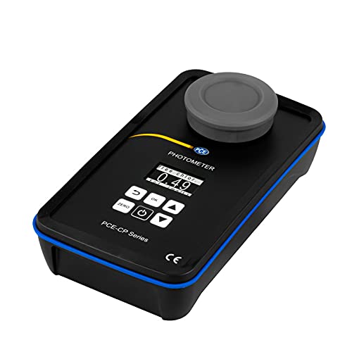 Photometer PCE-CP 10 mit Bluetooth Schnittstelle Systemübergreifende Synchronisation der Messwerte bis zu 5 auswählbare Parameter zur Messung von zum Beispiel pH, Alkalinität, Chlor, Cyanursäure von PCE Instruments