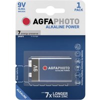 PCE - AgfaPhoto 6LR61 9 v Block-Batterie Alkali-Mangan 9 v 1 St. von PCE