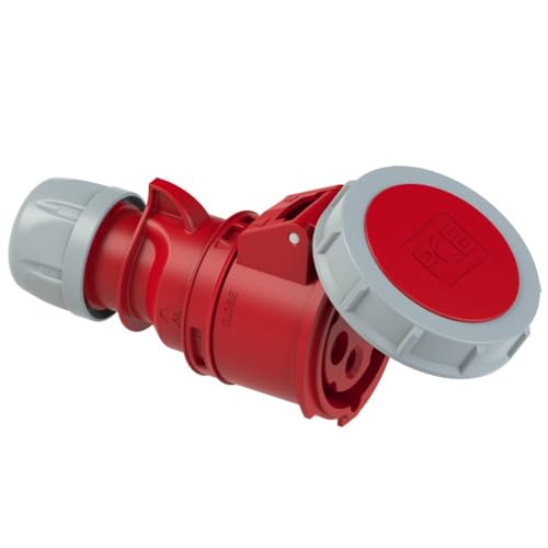 CEE Steckdose Stecker Kupplung Starkstrom Drehstrom Anbausteckdosen Wandstecker Phasenwender PCE CEE-Wandsteckdose 16A/32A/63A 6h IP44/IP67, TYP:Kupplung 5P 32A IP67 CEE Steckdose Stecker Kupplung Starkstrom Drehstrom Anbausteckdosen Wandstecker Phasenwender PCE CEE-Wandsteckdose 16A/32A/63A 6h IP44/IP67, TYP:Kupplung 5P 32A IP67 von PCE