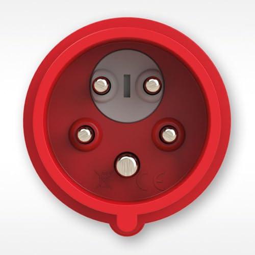 CEE Steckdose Stecker Kupplung Starkstrom Drehstrom Anbausteckdosen Wandstecker Phasenwender PCE CEE-Wandsteckdose 16A/32A/63A 6h IP44/IP67, TYP:Stecker-Phasenwender 5P 32A IP44 CEE Steckdose Stecker Kupplung Starkstrom Drehstrom Anbausteckdosen Wandstecker Phasenwender PCE CEE-Wandsteckdose 16A/32A/63A 6h IP44/IP67, TYP:Stecker-Phasenwender 5P 32A IP44 von PCE