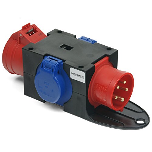 Kompaktverteiler ST.ANTON CEE-Gerätestecker 400V/16A mit 1x400V/16A + 2x230V/16A IP44 Kompaktverteiler ST.ANTON CEE-Gerätestecker 400V/16A mit 1x400V/16A + 2x230V/16A IP44 von PCE