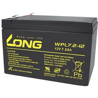 PCE - Long WPL7.2-12 WPL7.2-12 Bleiakku 12 v 7.2 Ah Blei-Vlies (agm) (b x h x t) 151 x 102 x 65 mm Flachst von PCE
