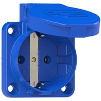 PCE - 109-0bw Anbau-Steckdose IP54 Blau von PCE
