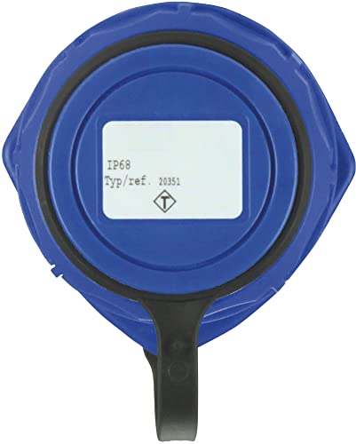 PCE 20351-9b Anbau-Steckdose IP68 Blau von PCE Instruments