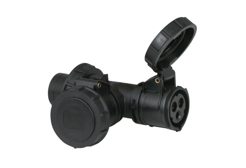 PCE CEE-Stecker PCE T-connect 2 Way 16/3 - Plug 16/3 CEE IP67 PCE CEE-Stecker PCE T-connect 2 Way 16/3 - Plug 16/3 CEE IP67 von PCE