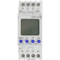 Counttec - S2K90 Zeitschaltuhr für Hutschiene ESRD-TPD2 Multifunktional, Wochenprogramm, Tagesprogram von COUNTTEC