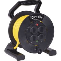 PCE - Kabeltrommel XREEL250 N07V3V3-F 3G1.5 Länge 25 m ip 54 von PCE
