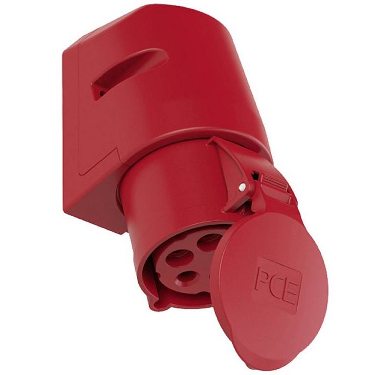 PCE Steckdose PCE 125-6R CEE Wandsteckdose 32 A 5polig 400 V 1 St. von PCE