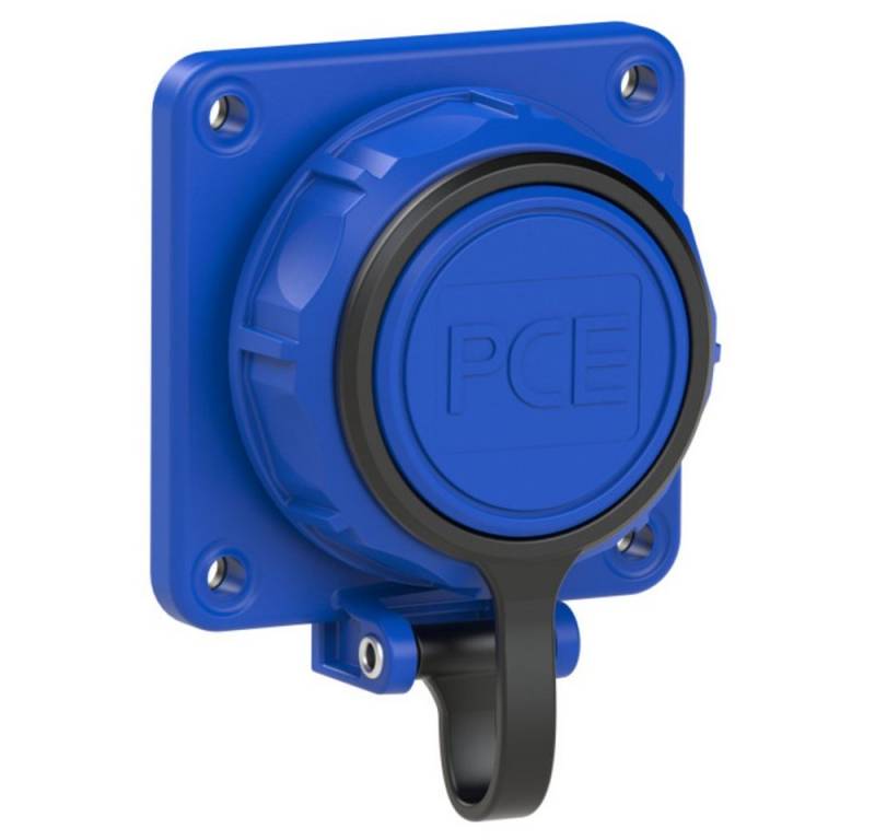 PCE Steckdose PCE 20351-8b Anbau-Steckdose IP68 Blau von PCE