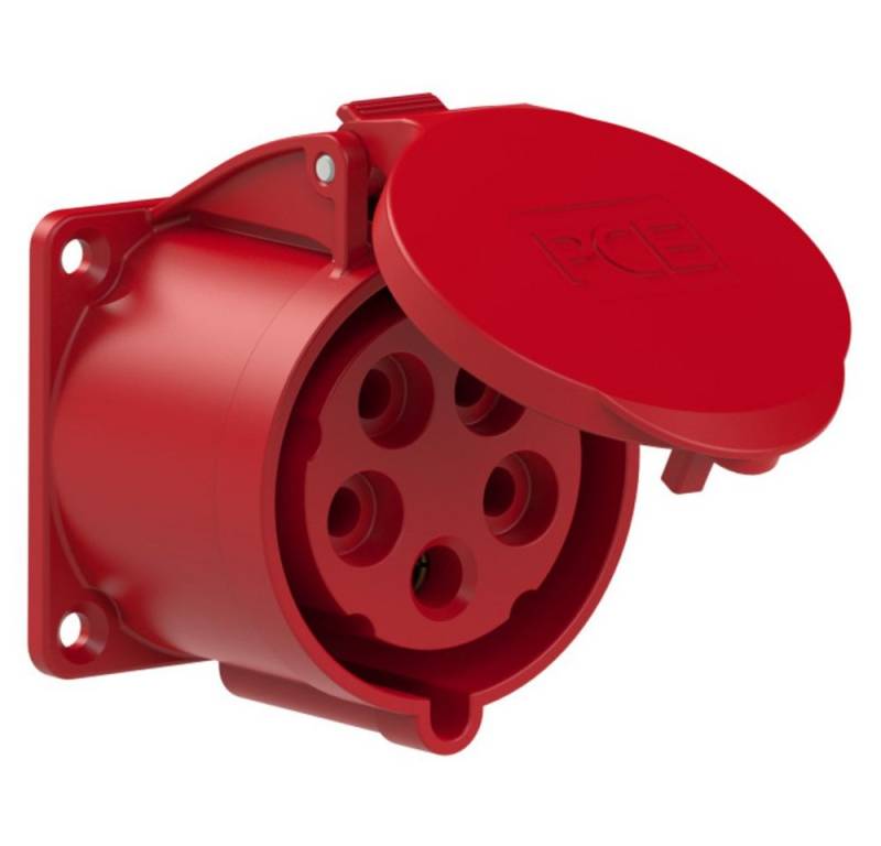 PCE Steckdose PCE 325-6tt CEE Anbaudose 32 A 5polig 400 V 1 St. von PCE
