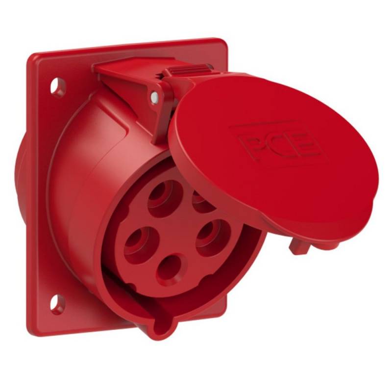 PCE Steckdose PCE 425-6tt CEE Anbaudose 32 A 5polig 400 V 1 St. von PCE