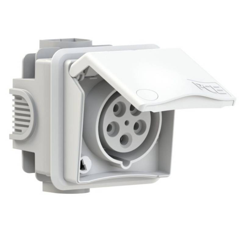 PCE Steckdose PCE 885-6v CEE Unterputzsteckdose 16 A 5polig 400 V 1 St. von PCE