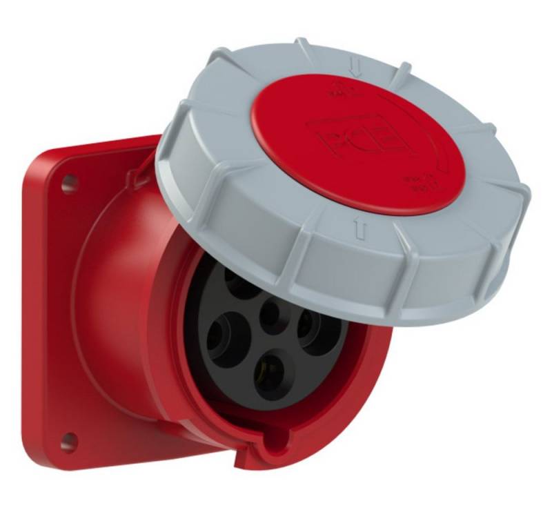 PCE Steckdose PCE Power Twist 335-6 CEE Anbaudose 63 A 5polig 400 V 1 St. von PCE