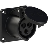 PCE venttechnik 313-6TTX CEE-CARA Anbaudose 16A 3polig 230V 1St. von PCE