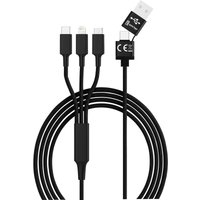 Smrter - USB-Ladekabel usb 2.0 usb-a Stecker, usb-c® Stecker, Apple Lightning Stecker, USB-Micro-B Ste von SMRTER
