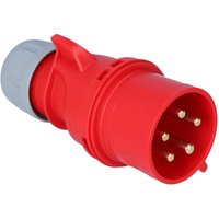 Tragbarer Stecker Shark 32A 400V 3P+Z+N IP44 von PCE