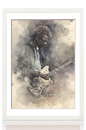 PCH[art] Bilderrahmen 'New Malmø mit Passepartout' | Farbe: Weiß | Größe: 60x80 cm (Bild 50x70 cm) | eleganter Frame für Ihre Fotos und Motive von PCH[art]