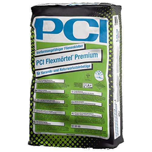 PCI Flexmörtel Premium grau 20kg Verformungsfähiger Fliesenkleber von PCI Augsburg GmbH