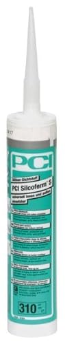 PCI Silcoferm® S Silikon-Dichtstoff 310 ml - 03 Caramel - Zum Schließen von Eck-, Anschluss- und Bewegungsfugen von PCI Augsburg GmbH