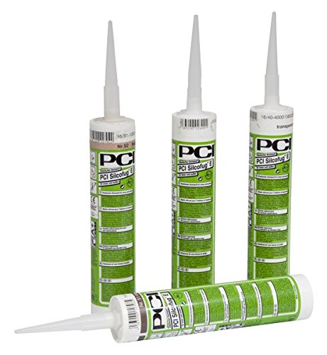 PCI Silcofug E Elastischer Dichtstoff 12 x 310 ml - 01 Brillantweiß - Widerstandsfähig gegen Witterungseinflüsse und UV-Strahlen PCI Silcofug E Elastischer Dichtstoff 12 x 310 ml - 01 Brillantweiß - Widerstandsfähig gegen Witterungseinflüsse und UV-Strahlen von PCI Augsburg GmbH