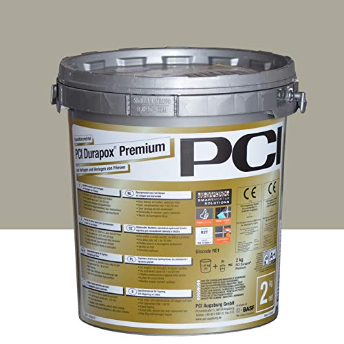 PCI Durapox Premium Reaktionsharz-Mörtel (2 kg, Sandgrau) von PCI