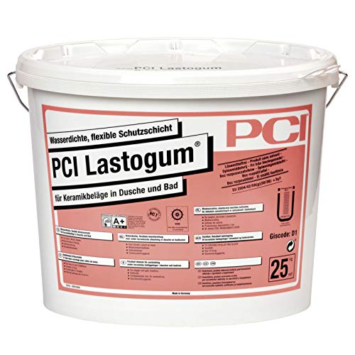 PCI Lastogum 25 kg weiß Flüssigfolie Duschabdichtung Bad Abdichtung Wasserdichte von PCI