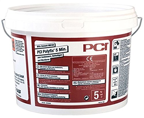 PCI POLYFIX, Blitz-Zement-Mörtel, 5 kg von PCI