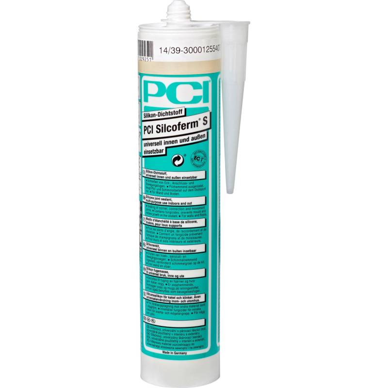 PCI Silcoferm S Silikon-Dichtstoff Transparent 310 ml von PCI